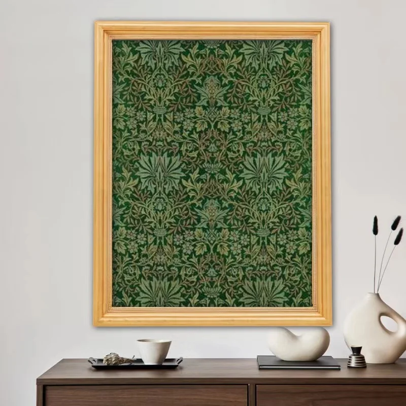 DIY Diamond Art Painting Kit William Morris Museum 5D Embroidery Jewelry Vintage Leaf Flower Cross Stitch Mosaic Home Decor Gift