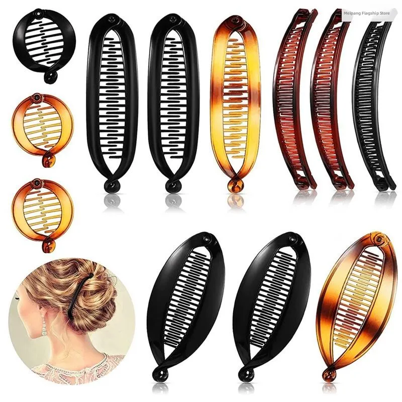 

Cross-Border Hot Selling Hair Clip Set Banana Clip Ponytail Holder Faionable Hair Accories Hair Decorations