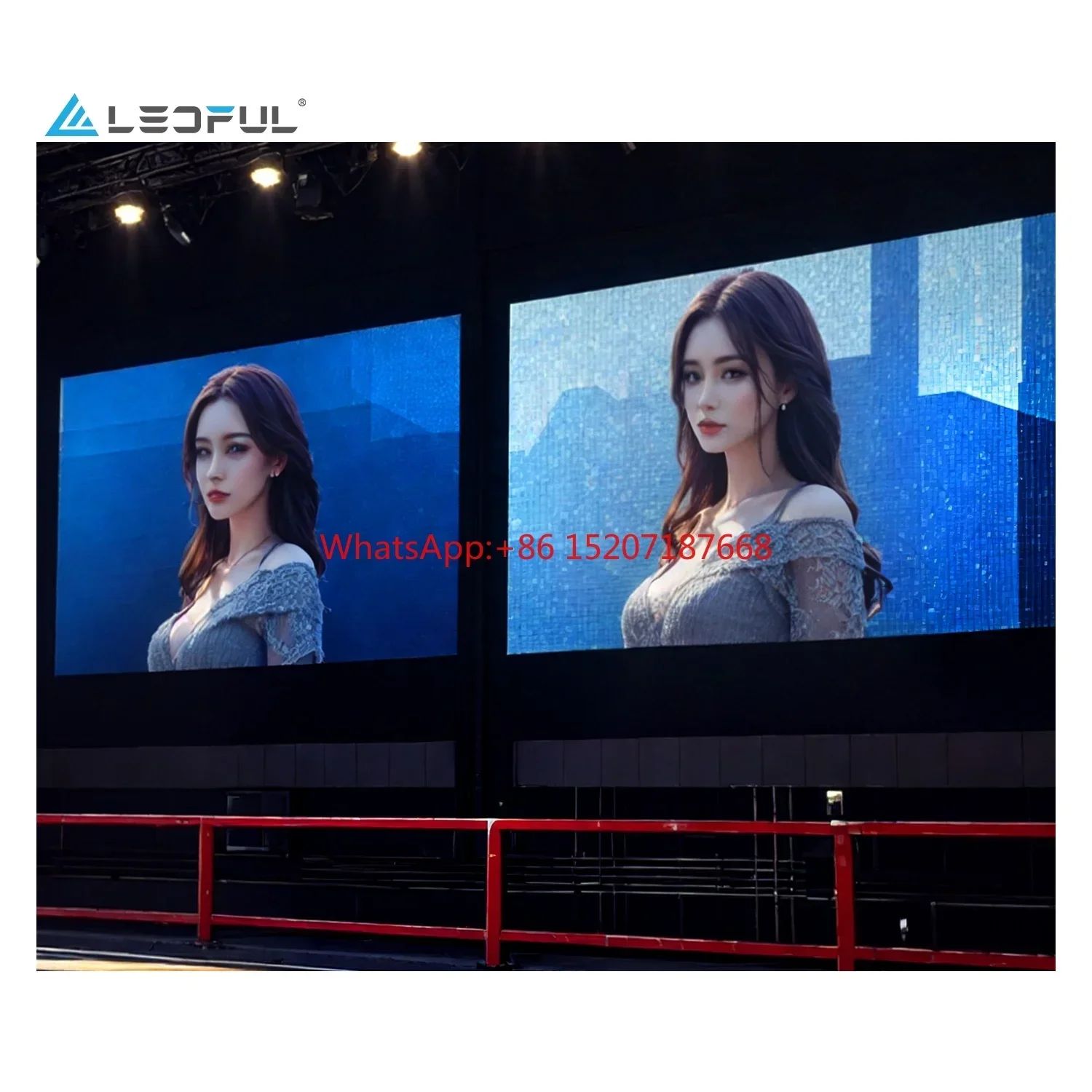 Large Pitch P10 P8 P6 P4 P3 P2 Customize HD Commercial LED Advertising Screens Indoor Outdoor LED Display