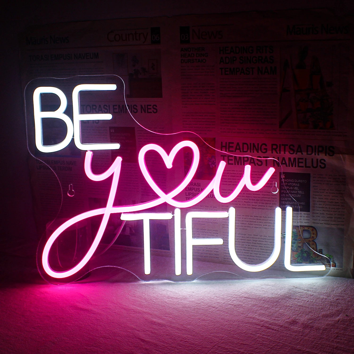 

Beautiful Neon Sign Led Light Up Sign Bedroom Decoration Home For Bar Shop Party Beauty Room Wall Art Decor Lamp Girl Gift