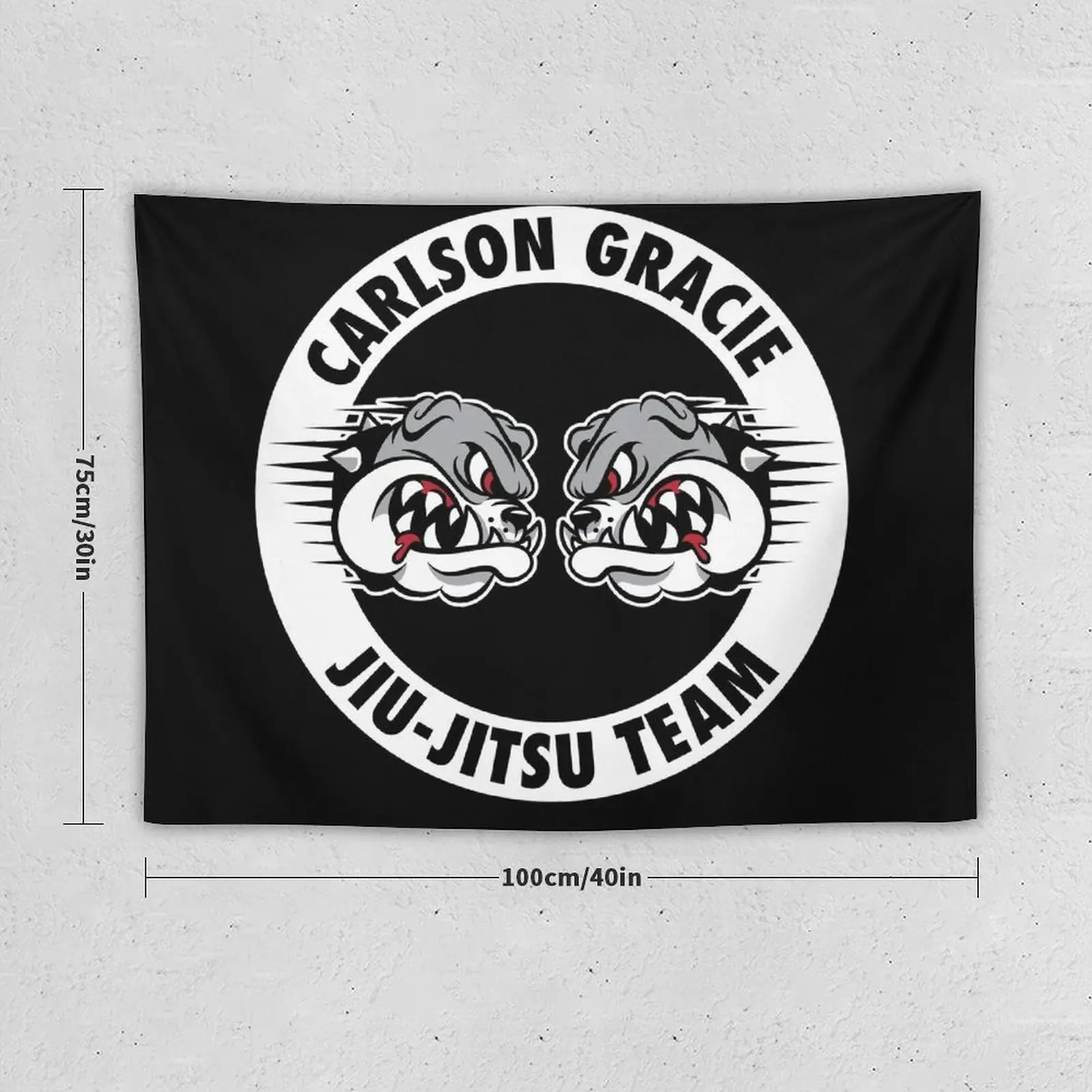 Carlson Gracie Jiu-Jitsu Team Tapestry Art Mural Japanese Room Decor Decoration Pictures Room Wall Tapestry