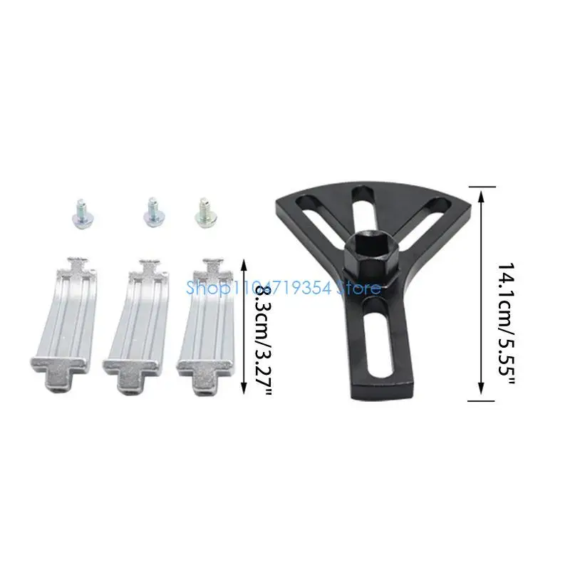 0XLD Pump Removal Tool for Tank Lid 5.31 inch to 7.28 inch Adjustable Lock Ring Spanner for Mercedes-Benz-