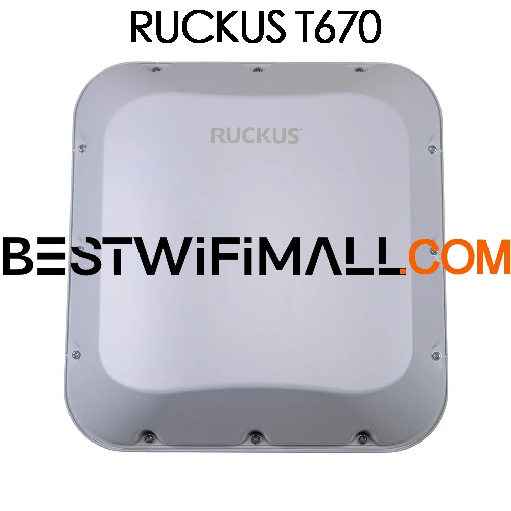 RUCKUS Networks T670 901-T670-WW01 901-T670-EU01 901-T670-XX01 802.11BE Wi-Fi 7 9.3G Outdoor Wireless Access Point AP SU/MU-MIMO