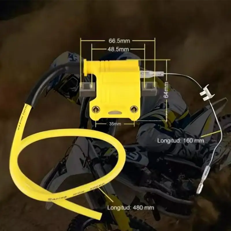 High Performance Ignition Coil With Stable Spark Output And Heat Resistant Design For Off Road Dirt Bike Motocross Racing