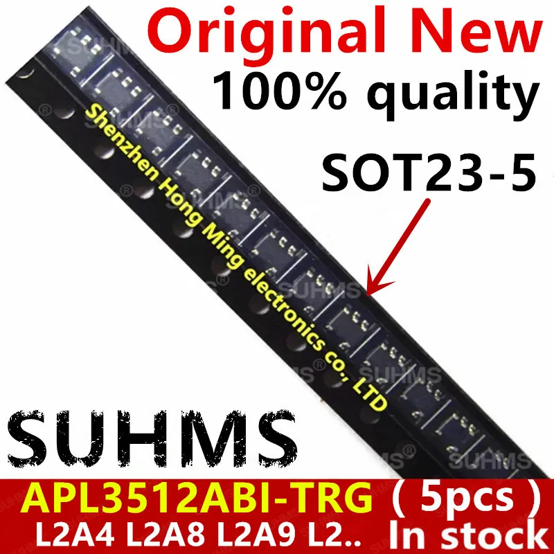 (5-10piece)100% New APL3512ABI-TRG APL3512A L2A4 L2A8 L2A9 L2... sot23-5