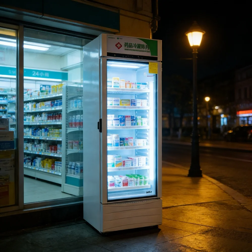 Suitable for all new smart devicesSingle-door Double-door Three-door Refrigerated Display Cabinetsmall Drugstore showcase Refrig