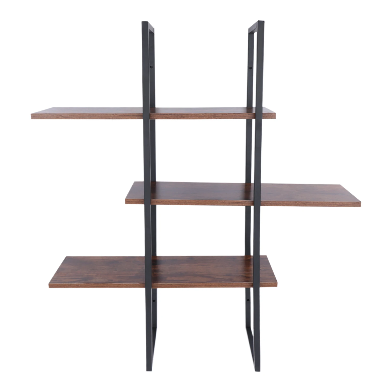 3 Layers Floating Shelves Modern Large Storage for Home Organizer Geometric Wall Shelf with High Storage Capacity