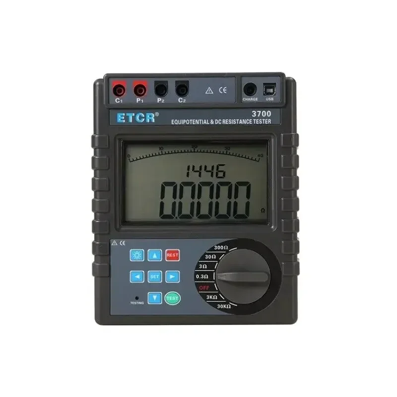 ETCR3700 Equipotential Milliohm Meter 0.0001ohm - 30.0 kohm Test Meters