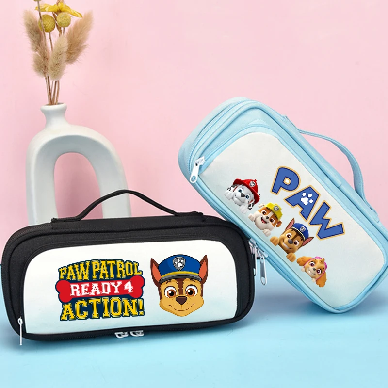 

PAW Patrol Kawaii Pencil Case Fashion Large Capacity Pen Pouch Pencil Bags Boy Girl Cartoon Anime Stationery Bag School Supplies
