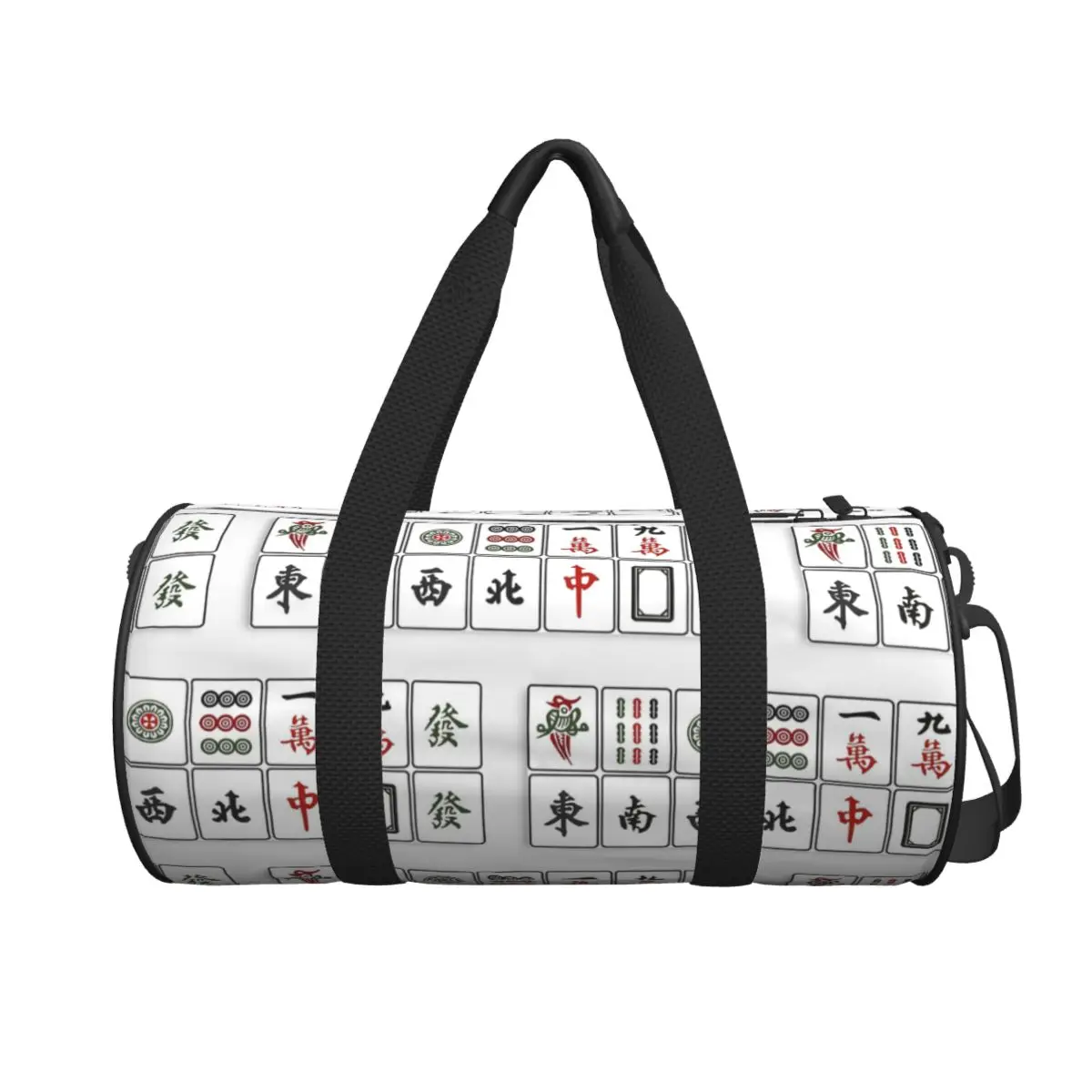 

Mahjong Thirteen Orphans "Sap Saam Jiu" Large Duffle Gym Bag Multi-Functional Duffle Travel Bags Handbags Fitness bag