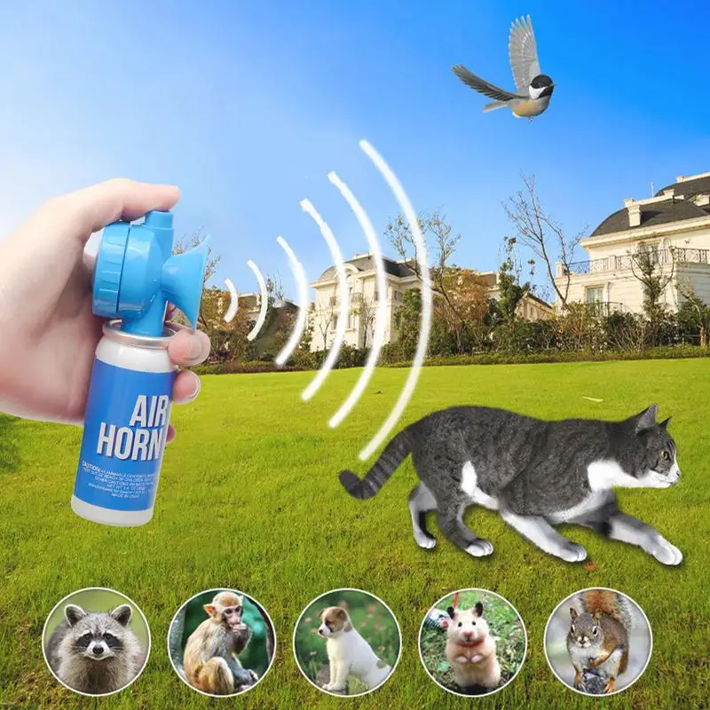 Air Horns Airhorns Horn Loud Airhorn Canister Coast Guard Animal Alarm Handheld Blow Horn For Safety Deter Wild Animals