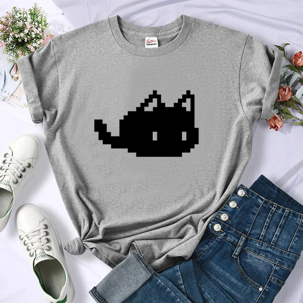 Omori top tees female goth 2000s cute graphic meme tshirt meme cheap japanese