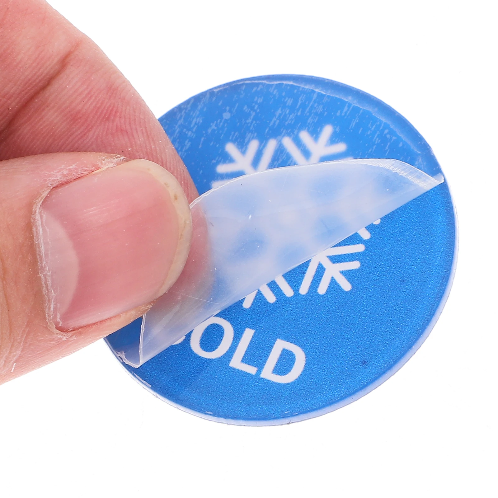 6 Pairs Hot And Cold Water Sign Hot And Cold Indicator Stickers Self-Stick Acrylic Label For Faucet Shower Kitchen And Business