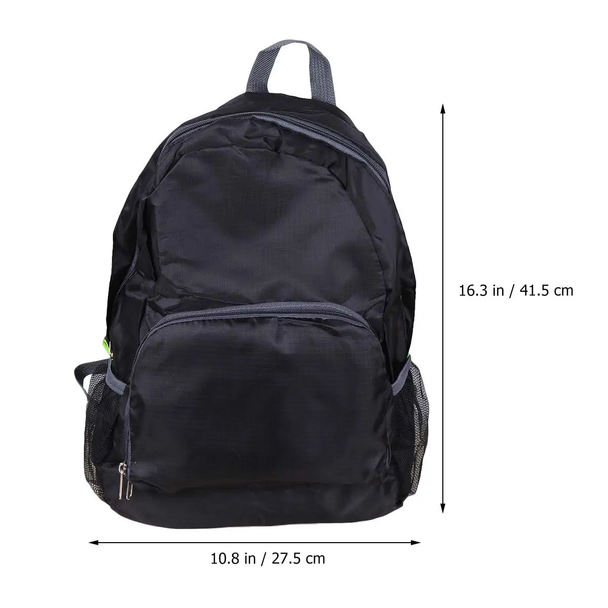 Foldable Waterproof Outdoor Backpack Large Capacity Lightweight Zipper Casual Sports Bag Travel School Beach Waterproof Backpack