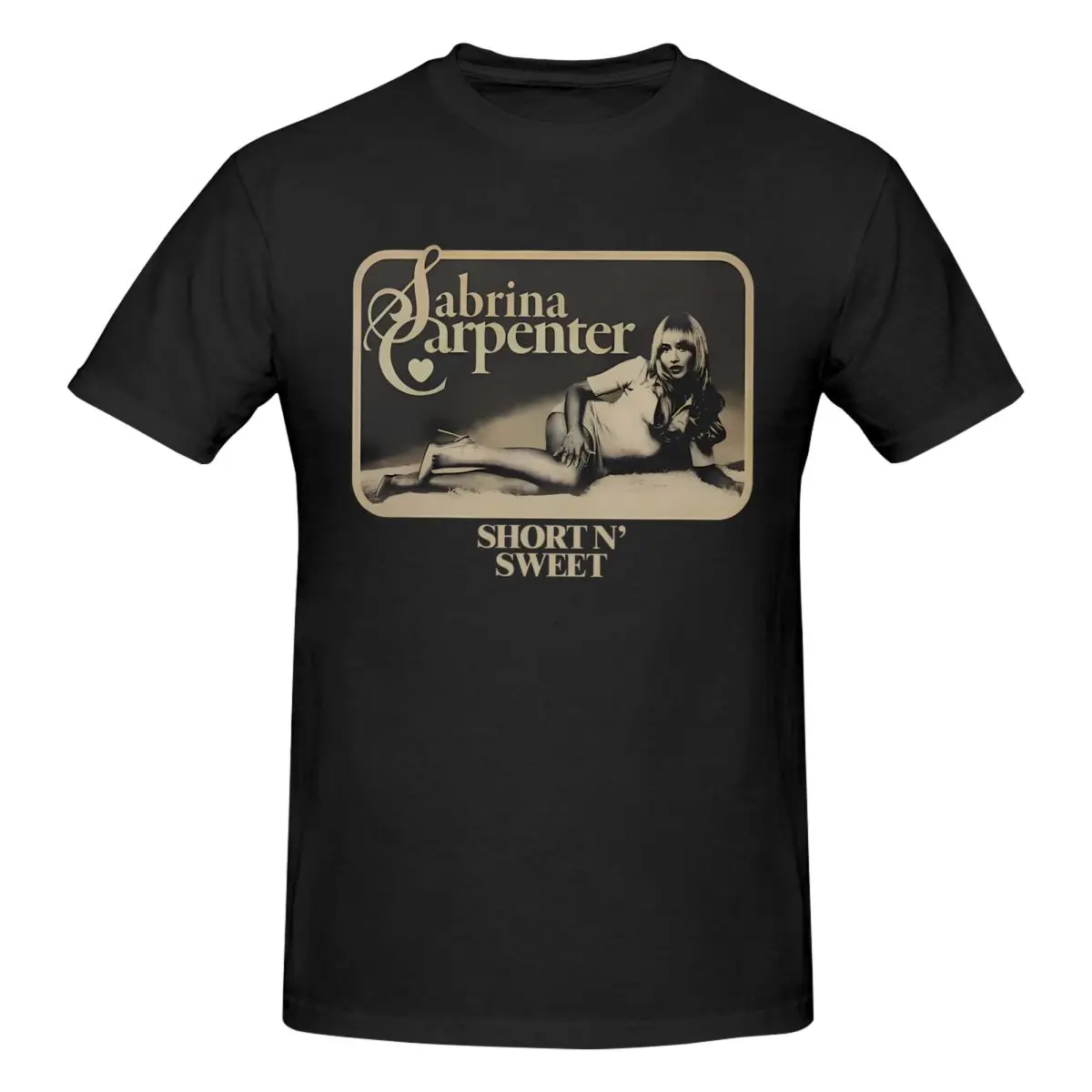 Sabrina Carpenter Short N' Sweet Album T Shirts Graphic Y2K Unique Quality Men Women T-Shirt Tops