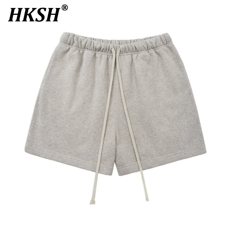 

HKSH Летние новые мужские шорты Tide Y2K в американском стиле в стиле панк, шикарные повседневные нишевые шорты, модные свободные спортивные брюки средней длины, капри HK5820