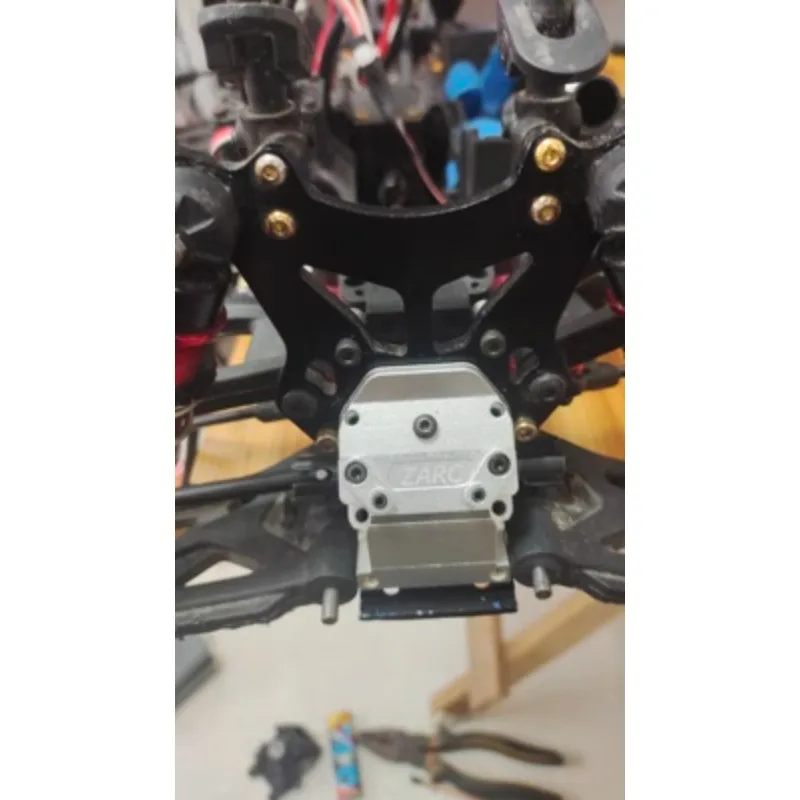 Aluminum Alloy Hydraulic Transmission Box Universal Rc Car Modification Parts for 1/8 ARRMA KRATON/TYPHON/OUTCAST 6S 1/7 MOJAVE