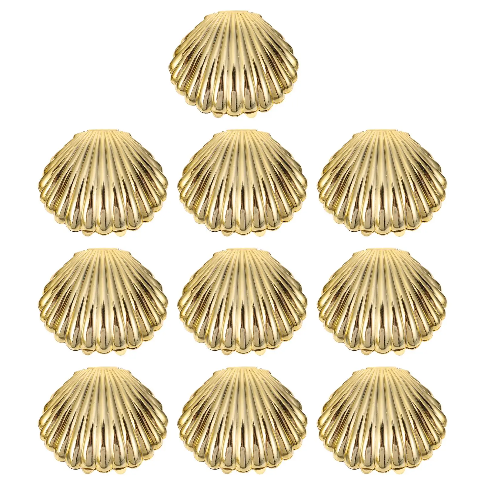 

10 Pcs Shell Candy Box Party Favor Mermaid Chocolate Favors Seashells Ocean Decor Wedding Shell Gift Box Supplies Accessories
