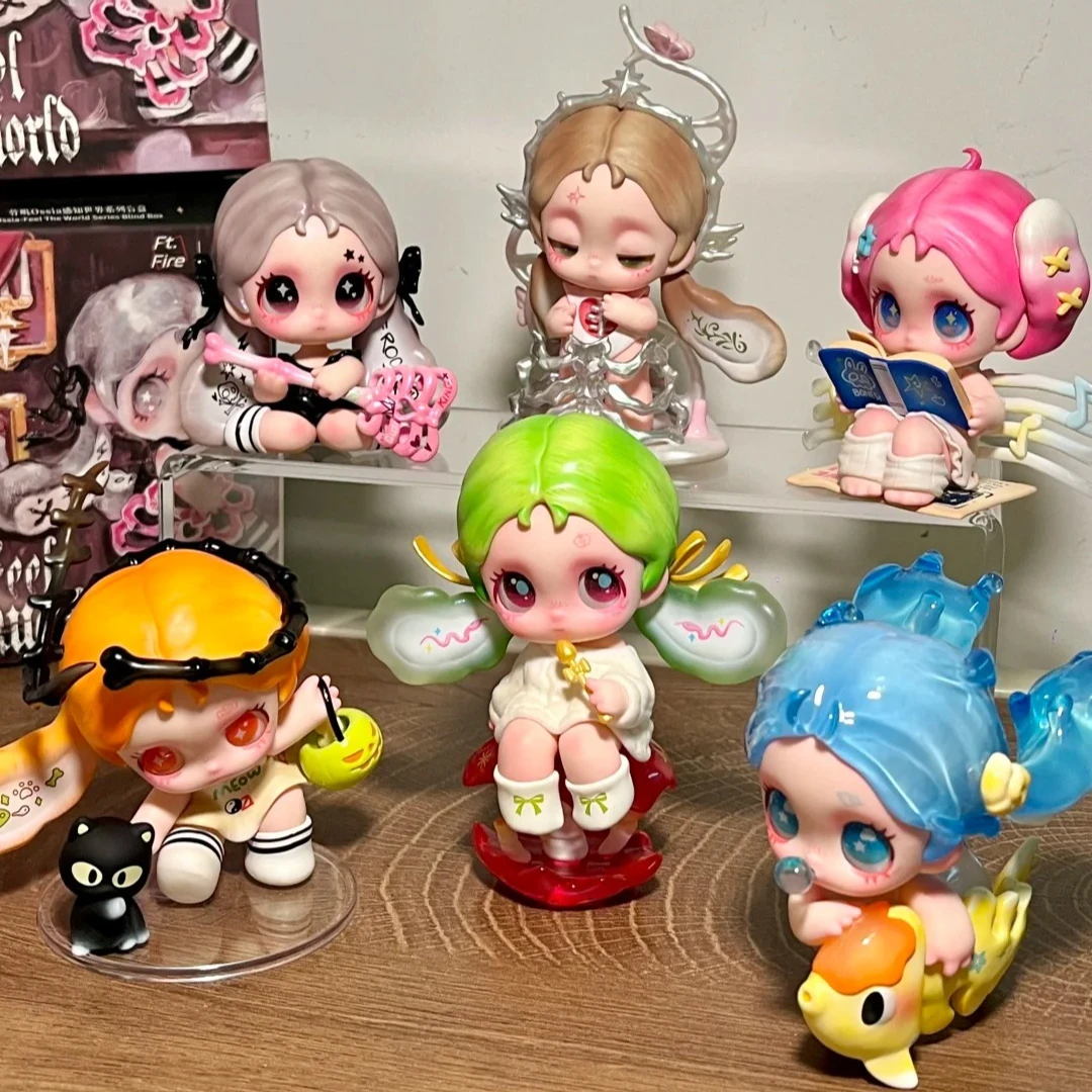 

Ossia Feel The World Series слепая коробка игрушки Kawaii Ossia аниме кукла Mystery Box милая фигурка-сюрприз сумка куклы подарок для девочек