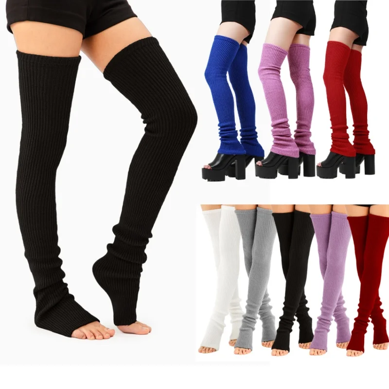 

Универсальные колготки в стиле аниме, готическая Лолита, гольфы, костюмы для косплея, аксессуары, вязаные зимние женские длинные гетры для йоги, новинка