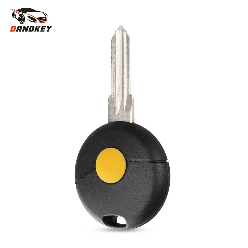 Dandkey For Benz Mercedes Smart Fortwo 450 Cabrio City Cross Forfour W124 W202 W210 1 Button Remote Car Key Shell Cover Case Fob