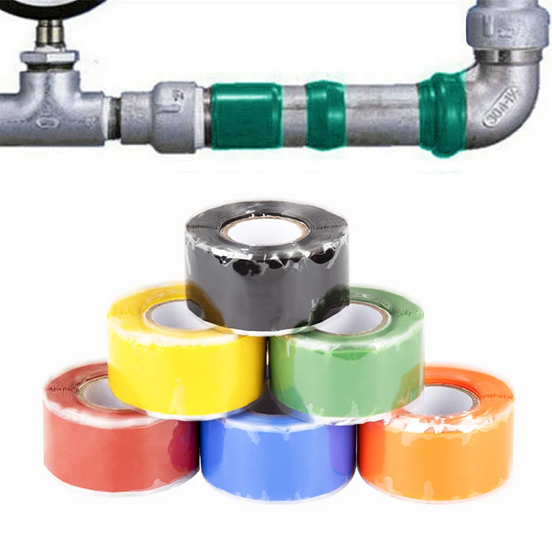 Super Strong Waterproof Silicone Adhesive Duct Tape for Leak Sealing and Insulation Repair Leak Sealing Strong