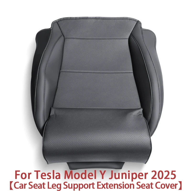 For New Tesla Model Y Juniper 2025 Leg Support Extension Seat Cover Memory Foam Extender Cushion Car Interior Accessories