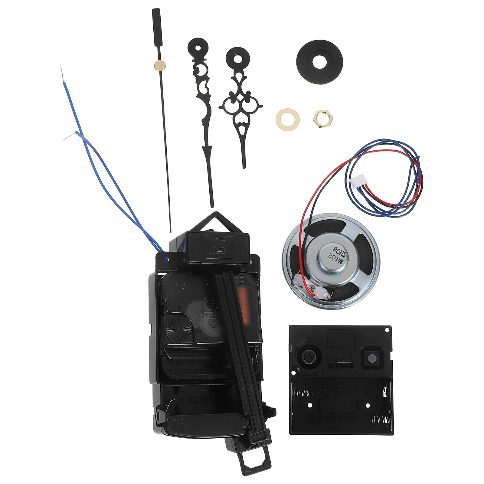 

1Set Quartz Pendulum Clock Movement Kit DIY Wall Clock Repair Replacement Parts Silent Mechanism Accurate Time Precise Hourly