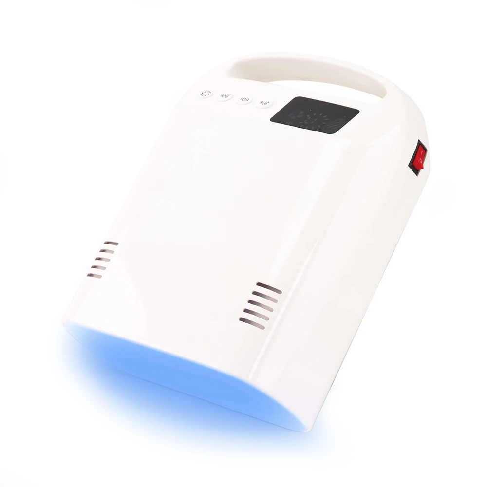 All-in-one Design Europe Likes Gentle Cordless 108W Pro Cure Gel UV Led Nail Lamp With Cooling Fan for Convenient Salon Use