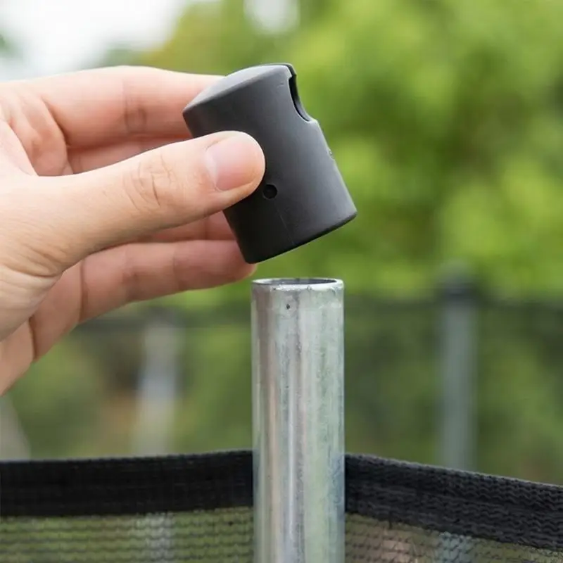 Plastic Trampoline Replacement Cap Trampoline Shell Rod Cap End Protector Accessories For Quick Setups
