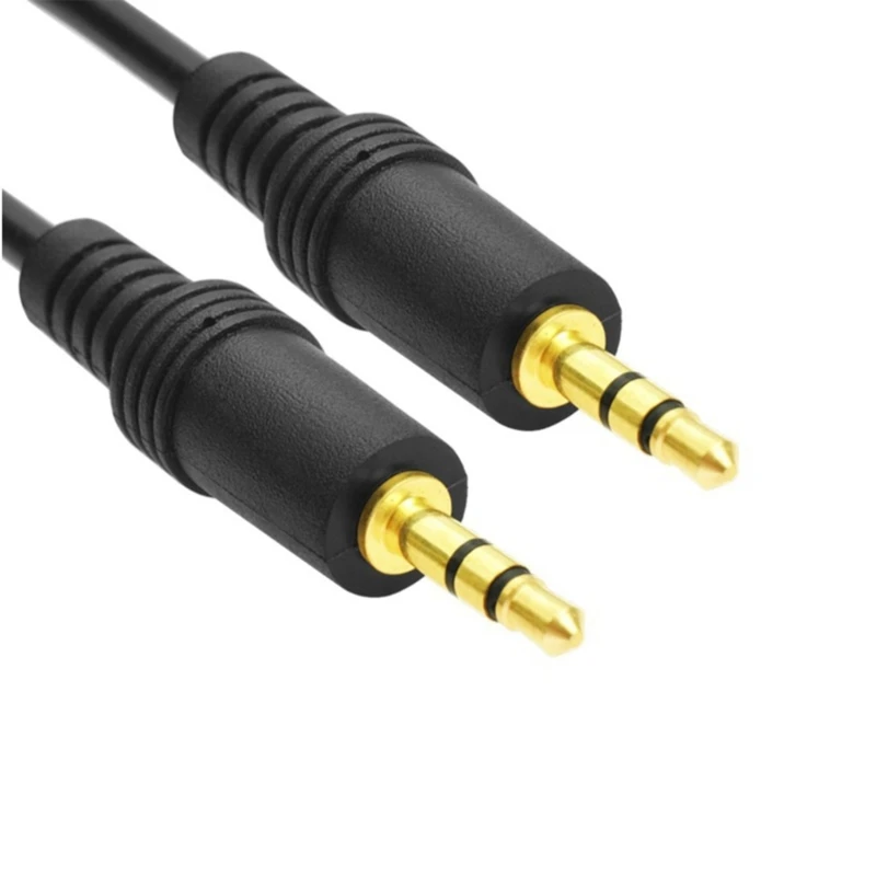 1.5m/59in Cable Connector Cable for Headphones Phones Speakers Home Stereos 3.5mm Male to Male Audios Auxiliary Cable