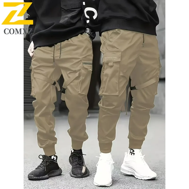 Men's Casual Pants 2025 New Spring Summer Retro Joggers Training Cargo Pants Outdoor Versatile Comfortable Lightweight Pants