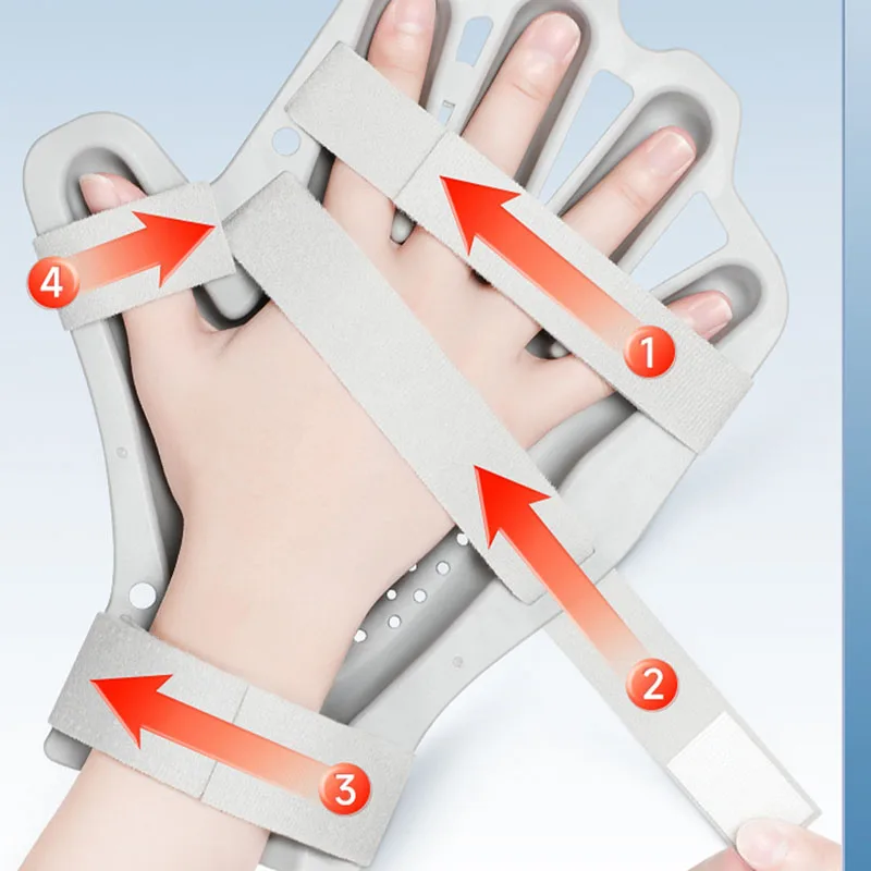Adjustable Finger Points Fingerboard Rehabilitation Training Device Ffixed Orthodontic Brain Stroke Hemiplegia Hand Wrist