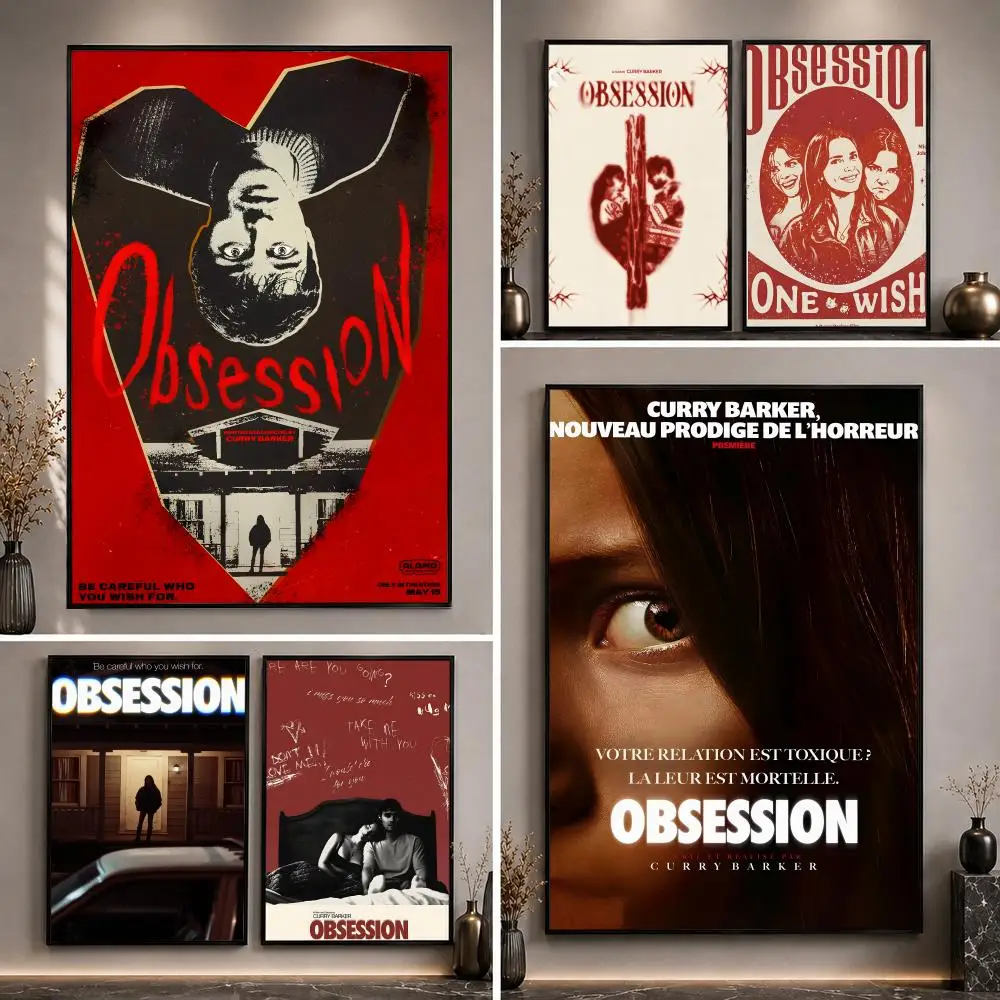 Movie Obsession Poster High-Definition Waterproof Eco-Friendly Non-fading For Kitchen Bathroom Wall Bedroom Decor