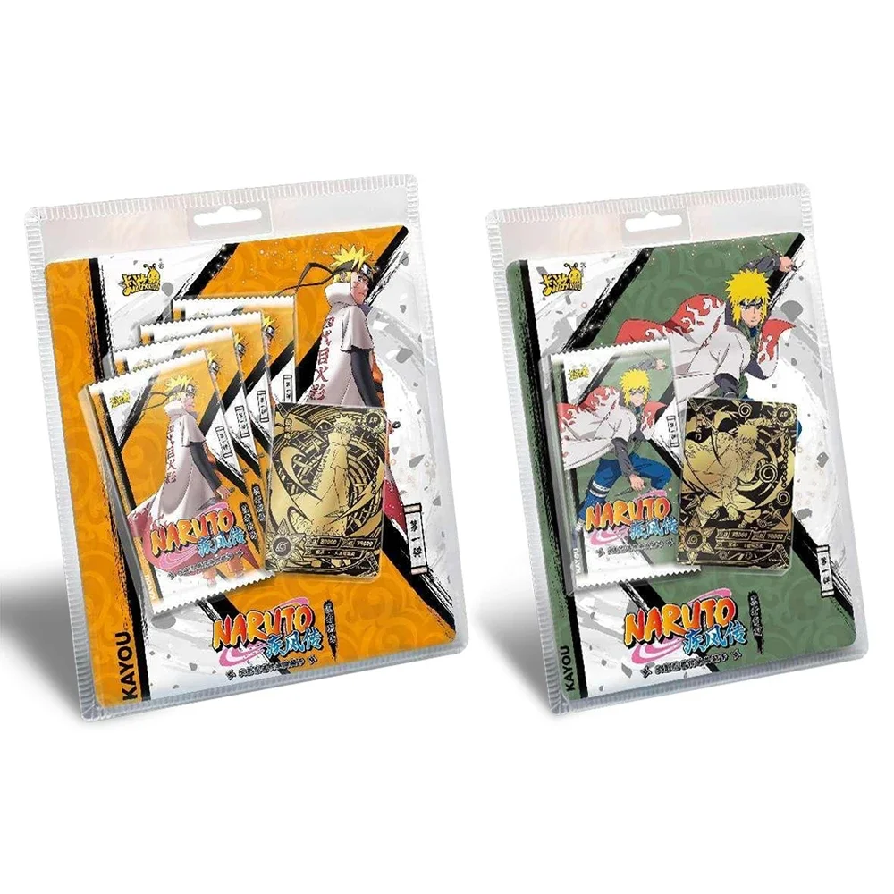 KAYOU Naruto Card Blisters Ninja Legend Anecdote SP Card BP Collector's Edition Card Boy Gift