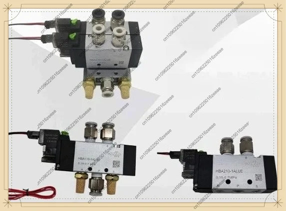 1pc ba210-1alue/hba110-1alue pneumatic reversing valve group two-slot five-way air valve