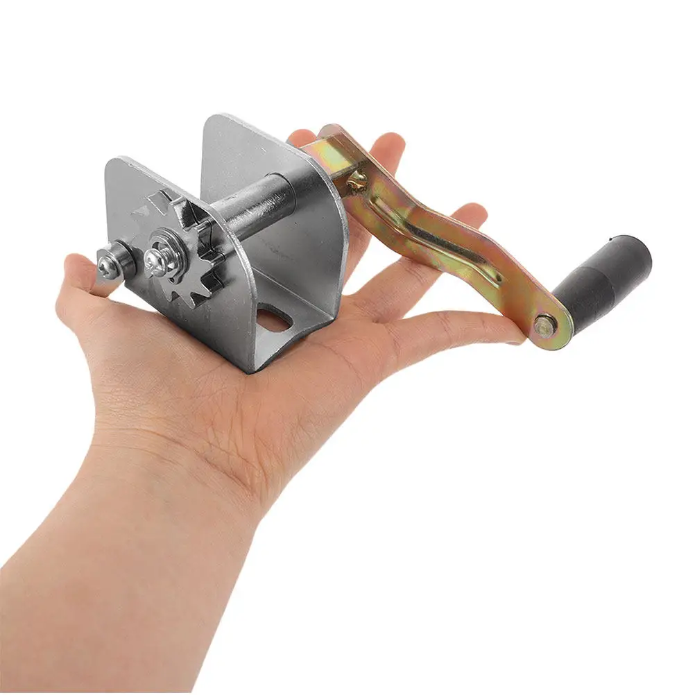 Outdoor Sports Equipment Badminton and Volleyball Net Tensioner Hand Crank Gear Tightener Stable Installation Universal Net