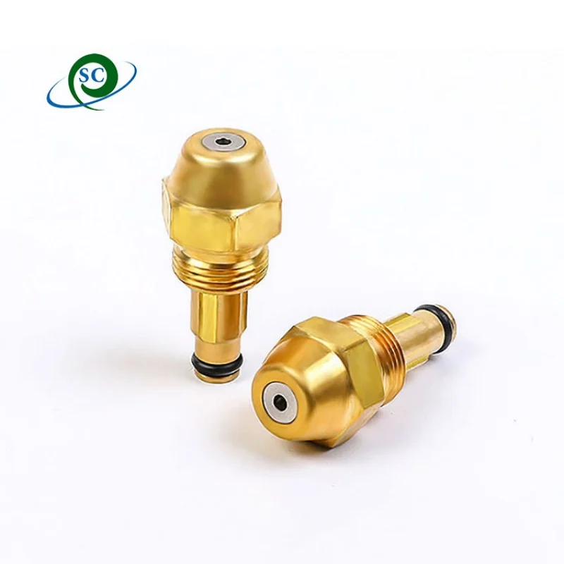 waste oil burner nozzle siphon full cone oil fuel nozzle air atomizing sprayer diesel heavy oil nozzle burner accessories