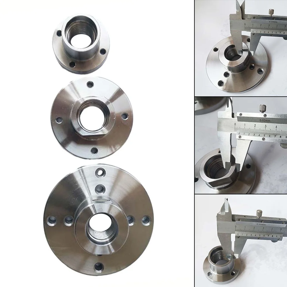 مخرطة الخشب لوحة الوجه تناسب 1-8TPI ماكينة تحول الخيط تشاك شفة غطاء 2/3/4 بوصة مخرطة غطاء أداة السلطة مخرطة Acc #6
