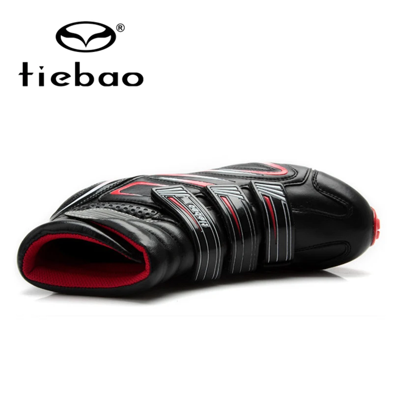 TIEBAO Mtb Shoes Bicycle Cycling Shoes Zapatillas Ciclismo MTB Mountain Bike Racing Shoes Athletic Self-Locking Sneakers Boots