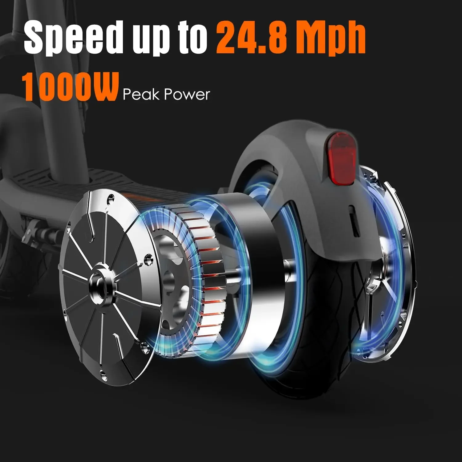 Original INMOTION S1F Electric Scooter EU Stock Foldable Kickscooter Max Speed 40 Km/h Max Power 1000W Battery 675Wh