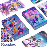 30PCS K-POP Huntrix Derpy SAJA Boys Photocards Anime Collectible Sets for Fans of K-POP Merch/Trading Cards Games Gifts