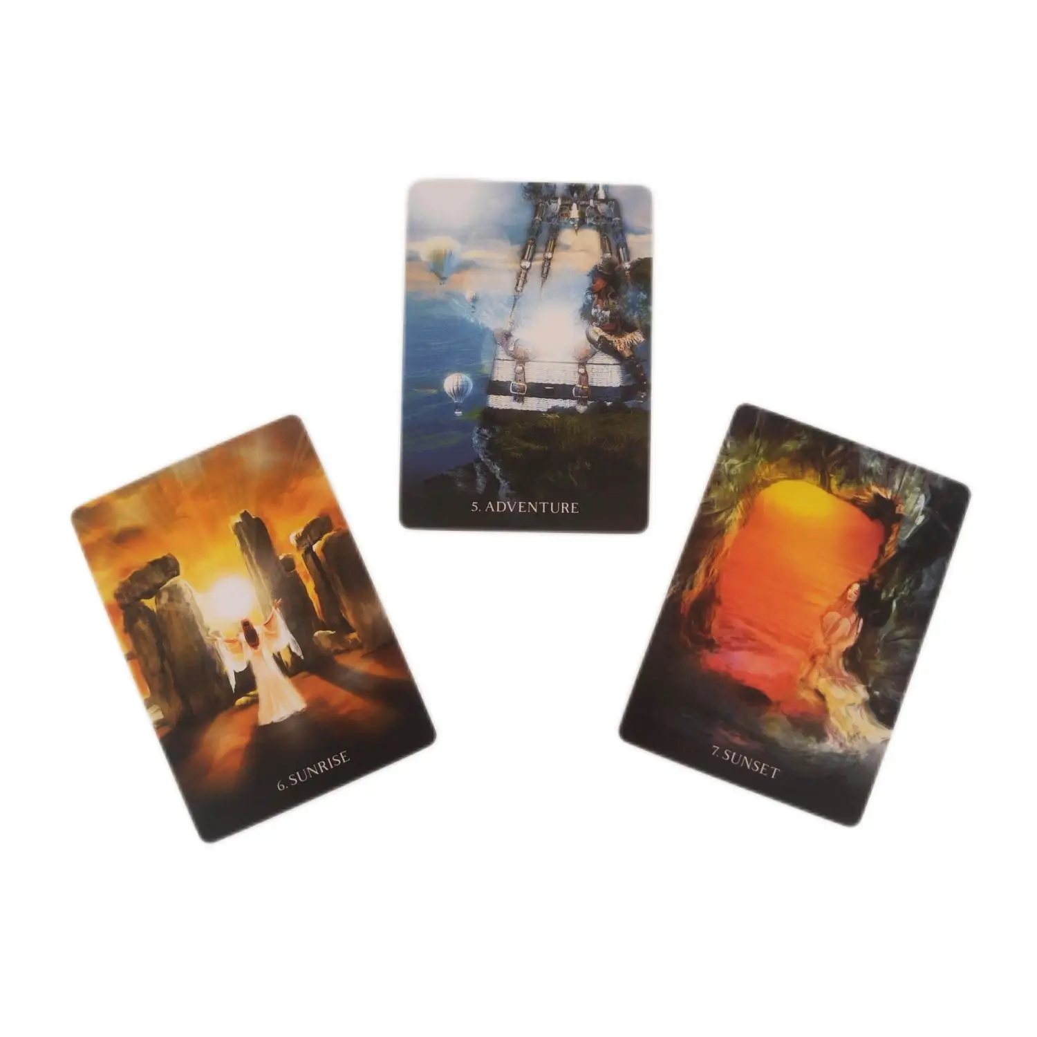 New Hot The Oracle of Portals Ask and Know 44 Cards/Set The Mythic Fate Divination For Fortune Games Family Tarot Cards