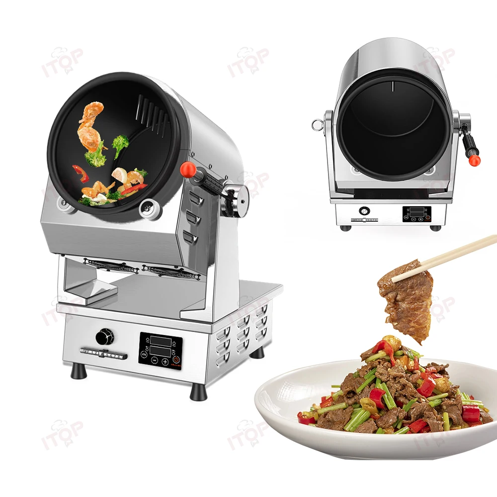 STLF JW Newest Fried Rice Making Machine Kitchen Equipment Cooking Robot for Restaurant