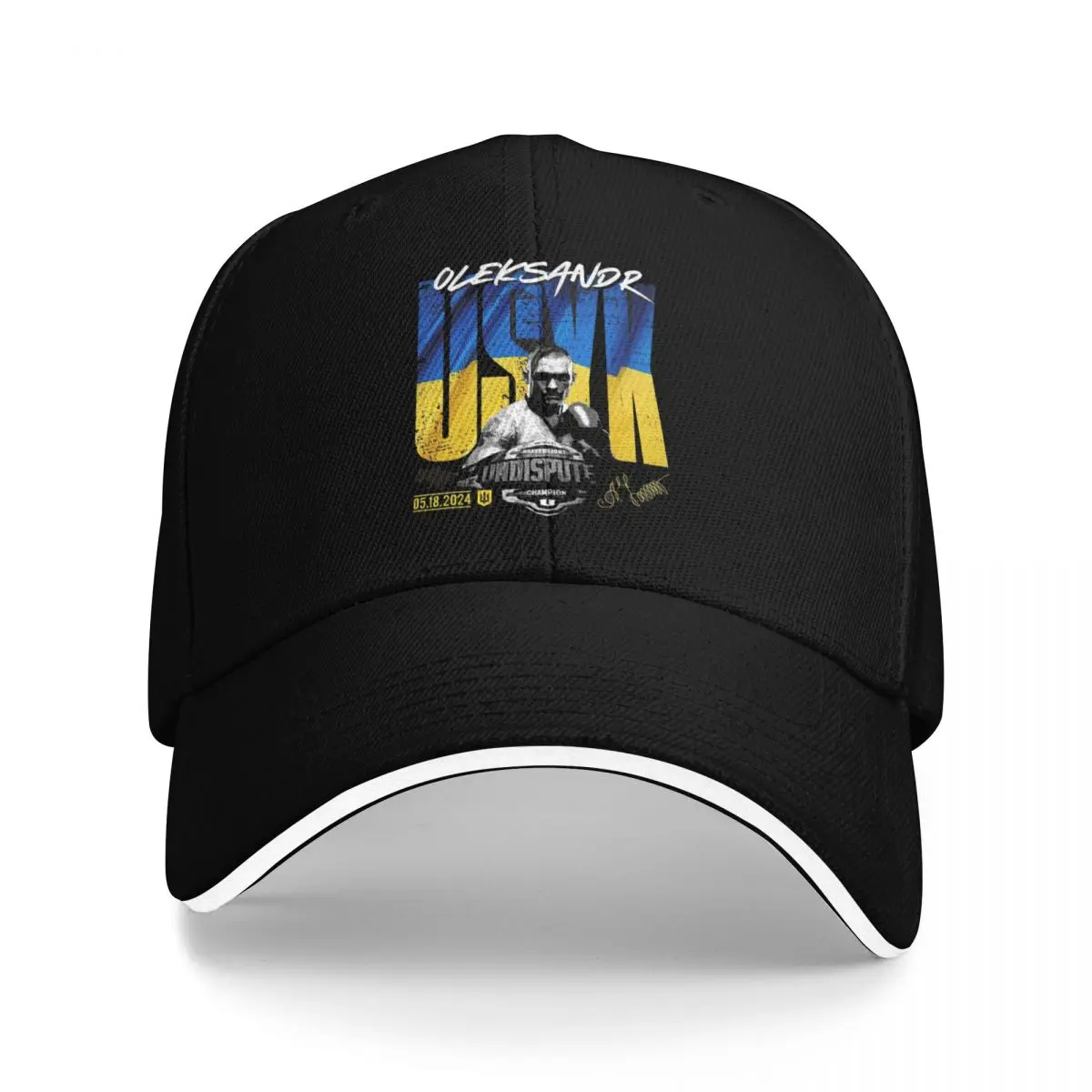 Boxer Oleksandr Usyk Boxing Camping Baseball Caps For Mens Printing Female Beach Dad Hat Hip Hop Trucker Cap