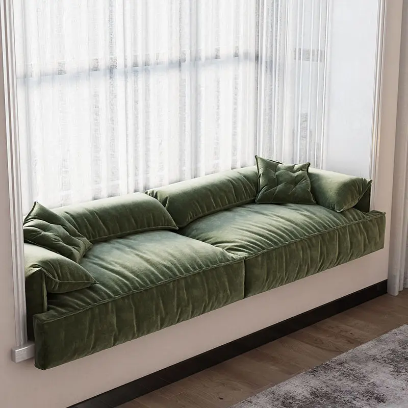 Integrated bay window sofa bay window table transformation into card seat lazy bedroom bay window mat