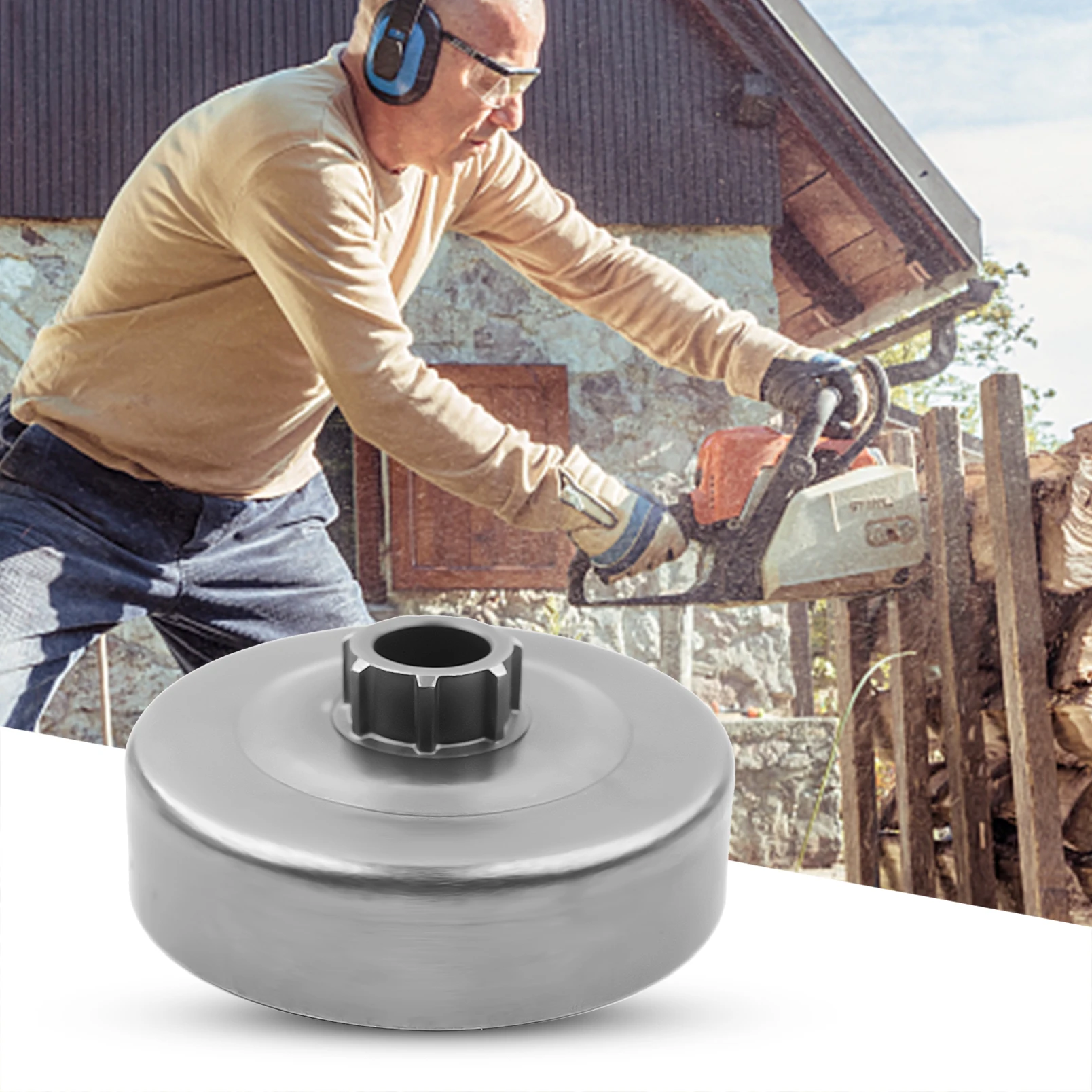 Imagem -03 - Arruela de Rolamento de Motosserra Tambor de Embreagem 404 7t Rim Kit Sprocket para Stihl Ms660 066 064 Ms640 Ms661 7