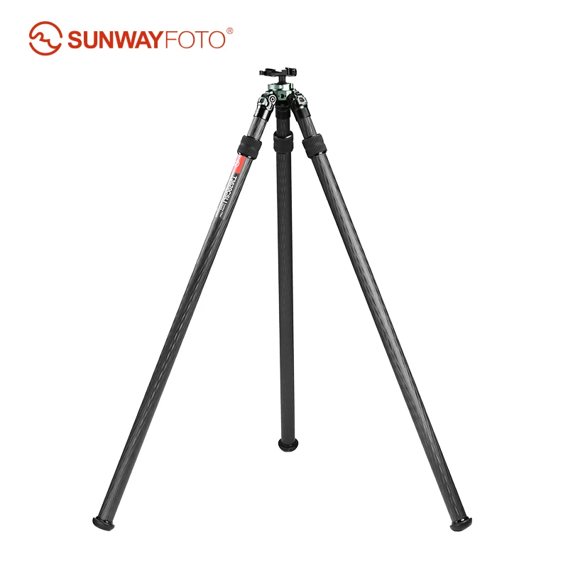 SUNWAYFOTO T3620CSLI, 67” Tall Inverted Leg Series Carbon Fiber Tripod with 38mm Arca Ballhead, 36mm Tubes Two Section