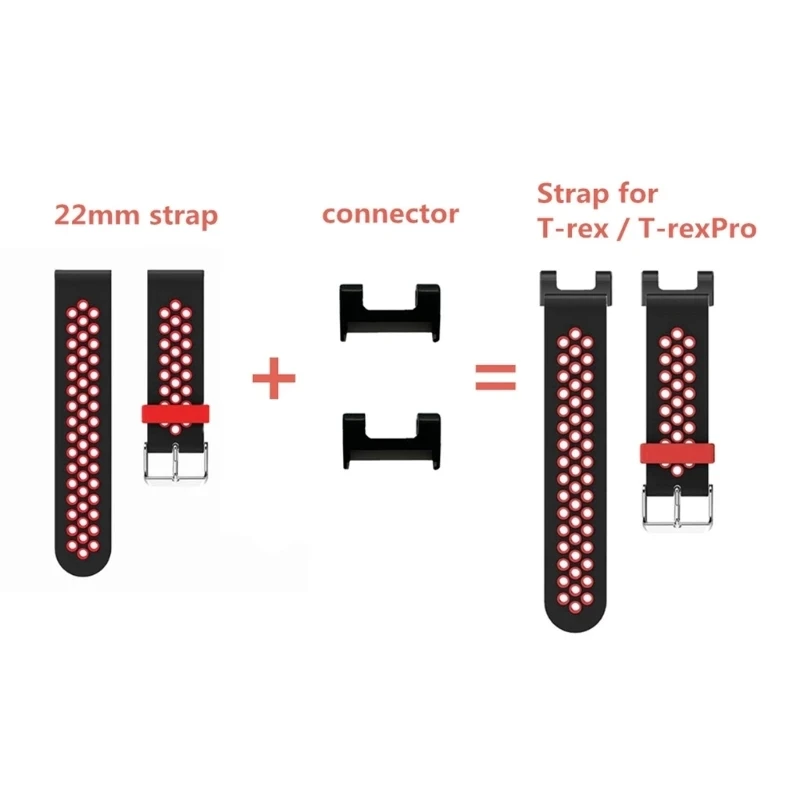 Compatible with TRex pro Metal Adapter Stainless Steel Band Smart Bracelet Connection Screwdriver Tool Accessories