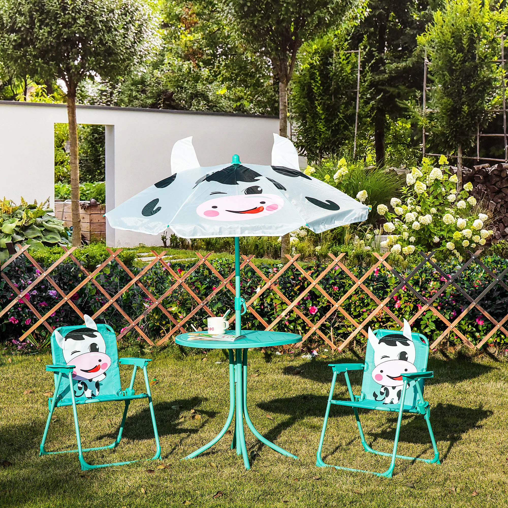 Kinder tafel- en stoelenset, o - Kids Outdoor Chair And Table recensie en prijs
